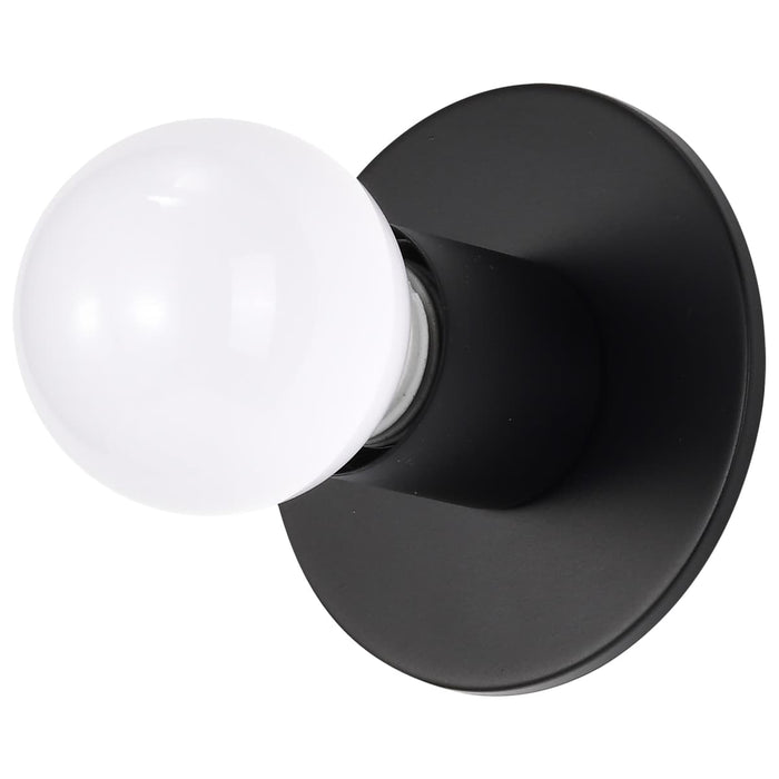 Flush Mount Nuvo 60-4804 1 Light - Dual Surface Mount Fixture - Medium Base - Dark Bronze Finish Nuvo