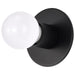 Flush Mount Nuvo 60-4804 1 Light - Dual Surface Mount Fixture - Medium Base - Dark Bronze Finish Nuvo