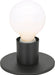 Flush Mount Nuvo 60-4804 1 Light - Dual Surface Mount Fixture - Medium Base - Dark Bronze Finish Nuvo