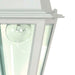 Hanging Lantern Nuvo 60-487 Briton - 1 Light - 10 in. - Hanging Lantern with Clear Glass - White Finish Nuvo