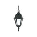Hanging Lantern Nuvo 60-489 Briton - 1 Light - 10 in. - Hanging Lantern with Clear Glass - Textured Black Finish Nuvo