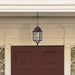 Hanging Lantern Nuvo 60-4912 Adams - 1 Light - 16 in. - Outdoor Hanging with Frosted Glass - Rustic Bronze Finish Nuvo