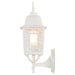Wall Lantern Nuvo 60-4924 Banyan - 1 Light - 17 in. - Outdoor Wall with Clear Water Glass - White Finish Nuvo