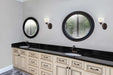 Vanity Nuvo 60-5031 Patton - 1 Light - Vanity Fixture with Frosted Glass - Brushed Nickel Finish Nuvo