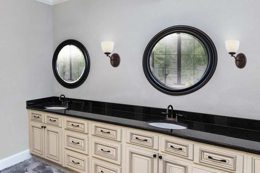 Vanity Nuvo 60-5031 Patton - 1 Light - Vanity Fixture with Frosted Glass - Brushed Nickel Finish Nuvo