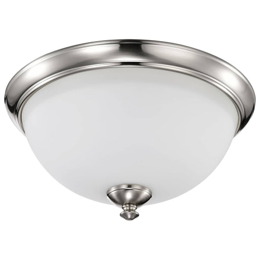 Flush Mount Nuvo 60-5041 Patton - 3 Light - Flush Fixture with Frosted Glass - Brushed Nickel Finish Nuvo