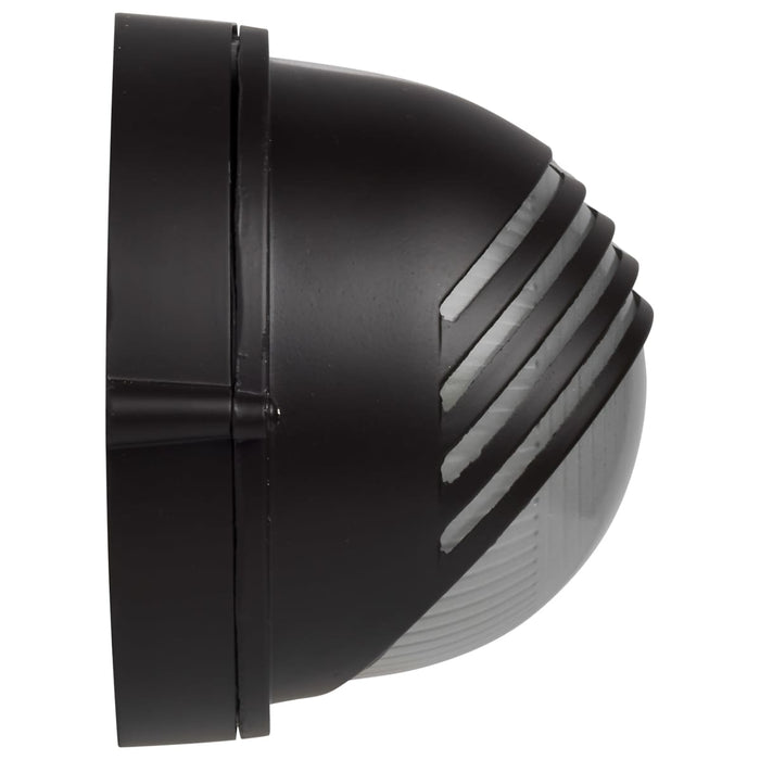 Bulk Head Nuvo 60-523 1 Light - 10 in. - Oval Hood Bulk Head - Die Cast Bulk Head - Architectural Bronze Finish Nuvo