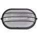 Bulk Head Nuvo 60-525 1 Light - 10 in. - Oval Cage Bulk Head - Die Cast Bulk Head - Architectural Bronze Finish Nuvo