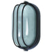 Bulk Head Nuvo 60-525 1 Light - 10 in. - Oval Cage Bulk Head - Die Cast Bulk Head - Architectural Bronze Finish Nuvo
