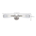 Sconce Nuvo 60-5263 Beaker - 2 Light - Wall Sconce with Clear Glass - Vintage lamps Included - Brushed Nickel Finish Nuvo