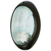 Bulk Head Nuvo 60-527 1 Light - 11 in. - Large Oval Bulk Head - Die Cast Bulk Head - Architectural Bronze Finish Nuvo