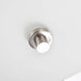 Semi Flush Nuvo 60-5331 Ginger - 2 Light - Semi-Flush with Etched Opal Glass - Brushed Nickel Finish Nuvo
