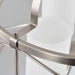 Pendant Nuvo 60-5333 Ginger - 3 Light - Pendant with Etched Opal Glass - Brushed Nickel Finish Nuvo