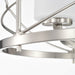 Pendant Nuvo 60-5333 Ginger - 3 Light - Pendant with Etched Opal Glass - Brushed Nickel Finish Nuvo