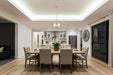 Pendant Nuvo 60-5333 Ginger - 3 Light - Pendant with Etched Opal Glass - Brushed Nickel Finish Nuvo