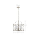 Pendant Nuvo 60-5333 Ginger - 3 Light - Pendant with Etched Opal Glass - Brushed Nickel Finish Nuvo