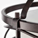 Semi Flush Nuvo 60-5335 Ginger - 2 Light - Semi-Flush with Etched Opal Glass - Old Bronze Finish Nuvo