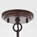 Pendant Nuvo 60-5337 Ginger - 3 Light - Pendant with Etched Opal Glass - Old Bronze Finish Nuvo