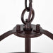 Pendant Nuvo 60-5337 Ginger - 3 Light - Pendant with Etched Opal Glass - Old Bronze Finish Nuvo