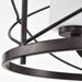 Pendant Nuvo 60-5337 Ginger - 3 Light - Pendant with Etched Opal Glass - Old Bronze Finish Nuvo