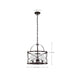 Pendant Nuvo 60-5337 Ginger - 3 Light - Pendant with Etched Opal Glass - Old Bronze Finish Nuvo