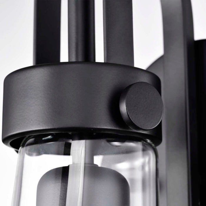 Sconce Nuvo 60-5361 Beaker - 1 Light - Wall Sconce with Clear Glass - Lamp Included - Aged Bronze Finish Nuvo