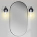 Sconce Nuvo 60-5361 Beaker - 1 Light - Wall Sconce with Clear Glass - Lamp Included - Aged Bronze Finish Nuvo