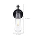 Sconce Nuvo 60-5361 Beaker - 1 Light - Wall Sconce with Clear Glass - Lamp Included - Aged Bronze Finish Nuvo