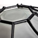 Flush Mount Nuvo 60-536 1 Light - 12 in. - Ceiling Spider Cage Fixture - Die Cast - Glass Lens - Textured Black Finish Nuvo