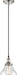 Pendant Nuvo 60-5403 Vintage - 1 Light - Pendant with Clear Glass - Vintage Lamp Included - Polished Nickel Finish Nuvo