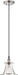 Pendant Nuvo 60-5411 Vintage - 1 Light - Caged Pendant - Vintage Lamp Included - Polished Nickel Finish Nuvo