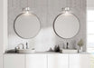 Sconce Nuvo 60-5412 Vintage - 1 Light - Sconce with Clear Glass - Vintage Lamp Included - Polished Nickel Finish Nuvo