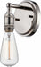 Sconce Nuvo 60-5415 Vintage - 1 Light - Sconce - Vintage Lamp Included - Polished Nickel Finish Nuvo