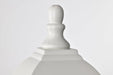 Post Lantern Nuvo 60-546 Briton - 1 Light - 14 in. - Post Lantern with Clear Glass - White Finish Nuvo