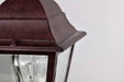 Post Lantern Nuvo 60-547 Briton - 1 Light - 14 in. - Post Lantern with Clear Glass - Old Bronze Finish Nuvo