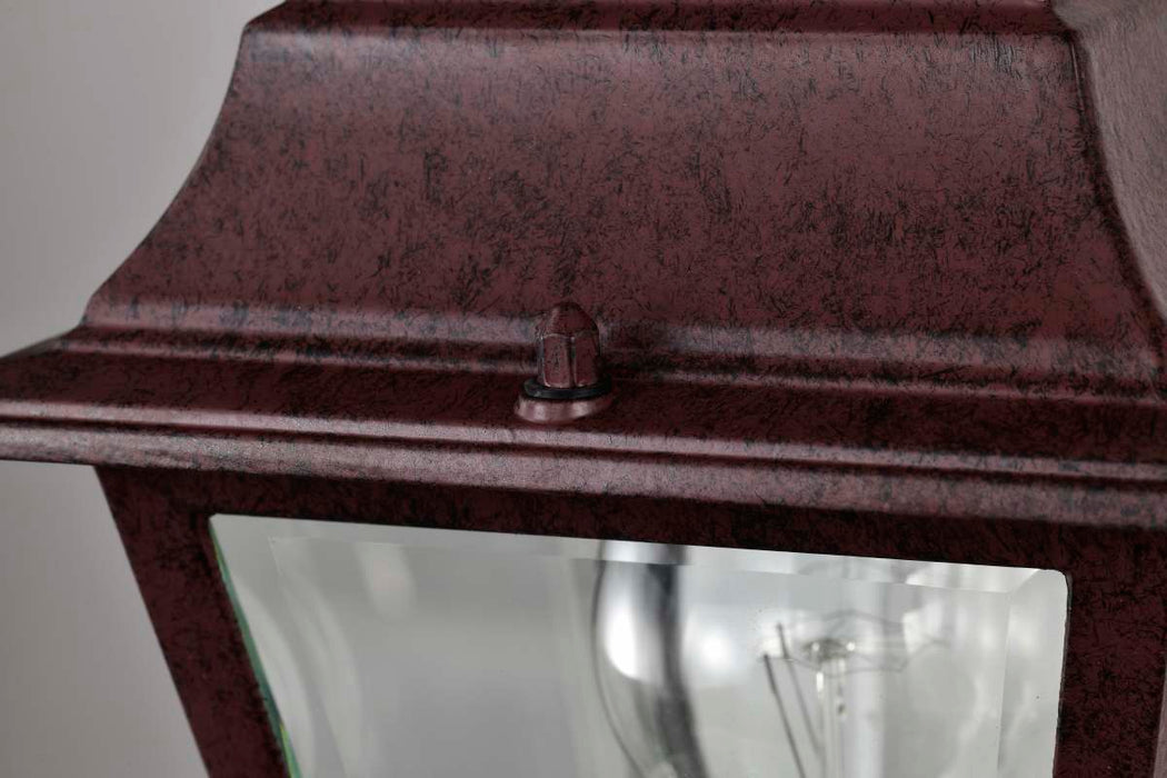 Post Lantern Nuvo 60-547 Briton - 1 Light - 14 in. - Post Lantern with Clear Glass - Old Bronze Finish Nuvo