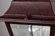 Post Lantern Nuvo 60-547 Briton - 1 Light - 14 in. - Post Lantern with Clear Glass - Old Bronze Finish Nuvo