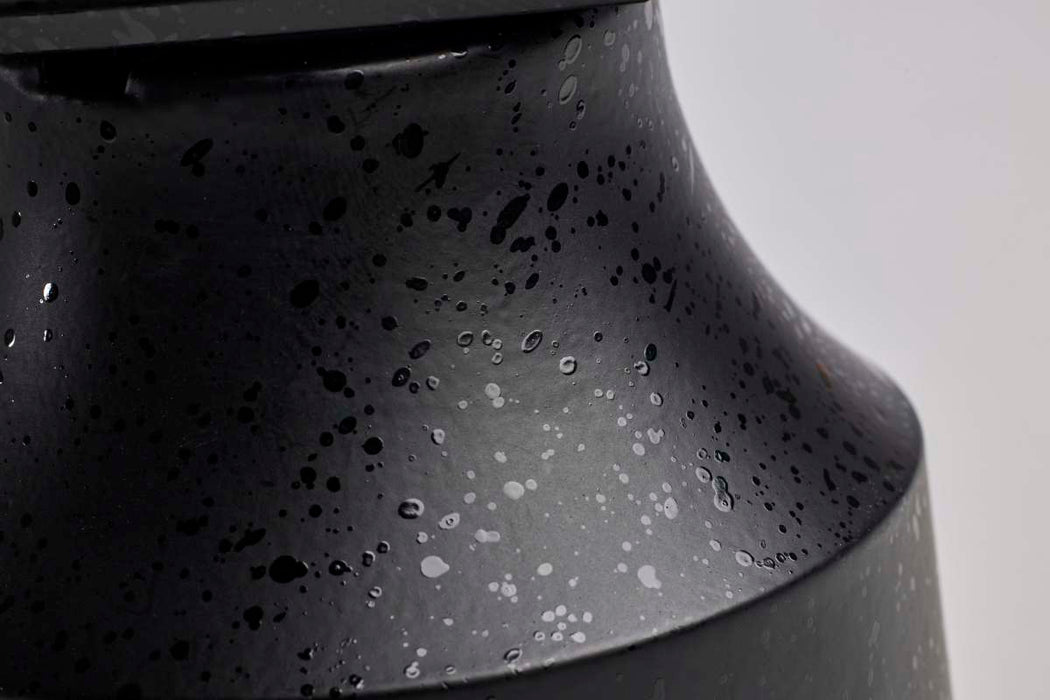 Post Lantern Nuvo 60-548 Briton - 1 Light - 14 in. - Post Lantern with Clear Glass - Textured Black Finish Nuvo