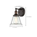 Sconce Nuvo 60-5512 Vintage - 1 Light - Sconce with Clear Glass - Vintage Lamp Included - Rustic Bronze Finish Nuvo