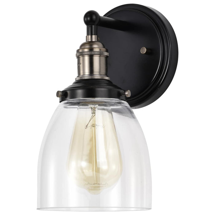 Sconce Nuvo 60-5514 Vintage - 1 Light - Sconce with Clear Glass - Vintage Lamp Included - Rustic Bronze Finish Nuvo