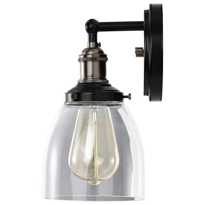 Sconce Nuvo 60-5514 Vintage - 1 Light - Sconce with Clear Glass - Vintage Lamp Included - Rustic Bronze Finish Nuvo