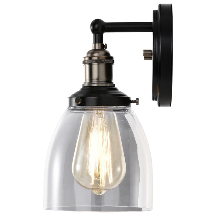 Sconce Nuvo 60-5514 Vintage - 1 Light - Sconce with Clear Glass - Vintage Lamp Included - Rustic Bronze Finish Nuvo
