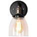 Sconce Nuvo 60-5514 Vintage - 1 Light - Sconce with Clear Glass - Vintage Lamp Included - Rustic Bronze Finish Nuvo