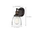Sconce Nuvo 60-5514 Vintage - 1 Light - Sconce with Clear Glass - Vintage Lamp Included - Rustic Bronze Finish Nuvo