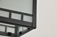 Wall Lantern Nuvo 60-5601 Drexel - 1 Light - 7 in. - Outdoor Wall Fixture with Frosted Seed Glass - Stone Black Finish Nuvo