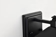 Wall Lantern Nuvo 60-5601 Drexel - 1 Light - 7 in. - Outdoor Wall Fixture with Frosted Seed Glass - Stone Black Finish Nuvo