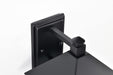 Wall Lantern Nuvo 60-5602 Drexel - 1 Light - 9 in. - Outdoor Wall Fixture with Frosted Seed Glass - Stone Black Finish Nuvo
