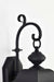 Wall Lantern Nuvo 60-5621 Wingate - 1 Light - 6 in. - Outdoor Wall Fixture with Clear Seed Glass - Textured Black Finish Nuvo