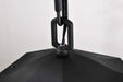 Hanging Lantern Nuvo 60-5759 Raiden Collection Outdoor 14.5 inch Hanging Light - Matte Black Finish with Clear Seedy Glass Nuvo