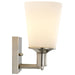 Vanity Nuvo 60-5822 Laguna - 2 Light - Vanity with White Glass - Brushed Nickel Finish Nuvo